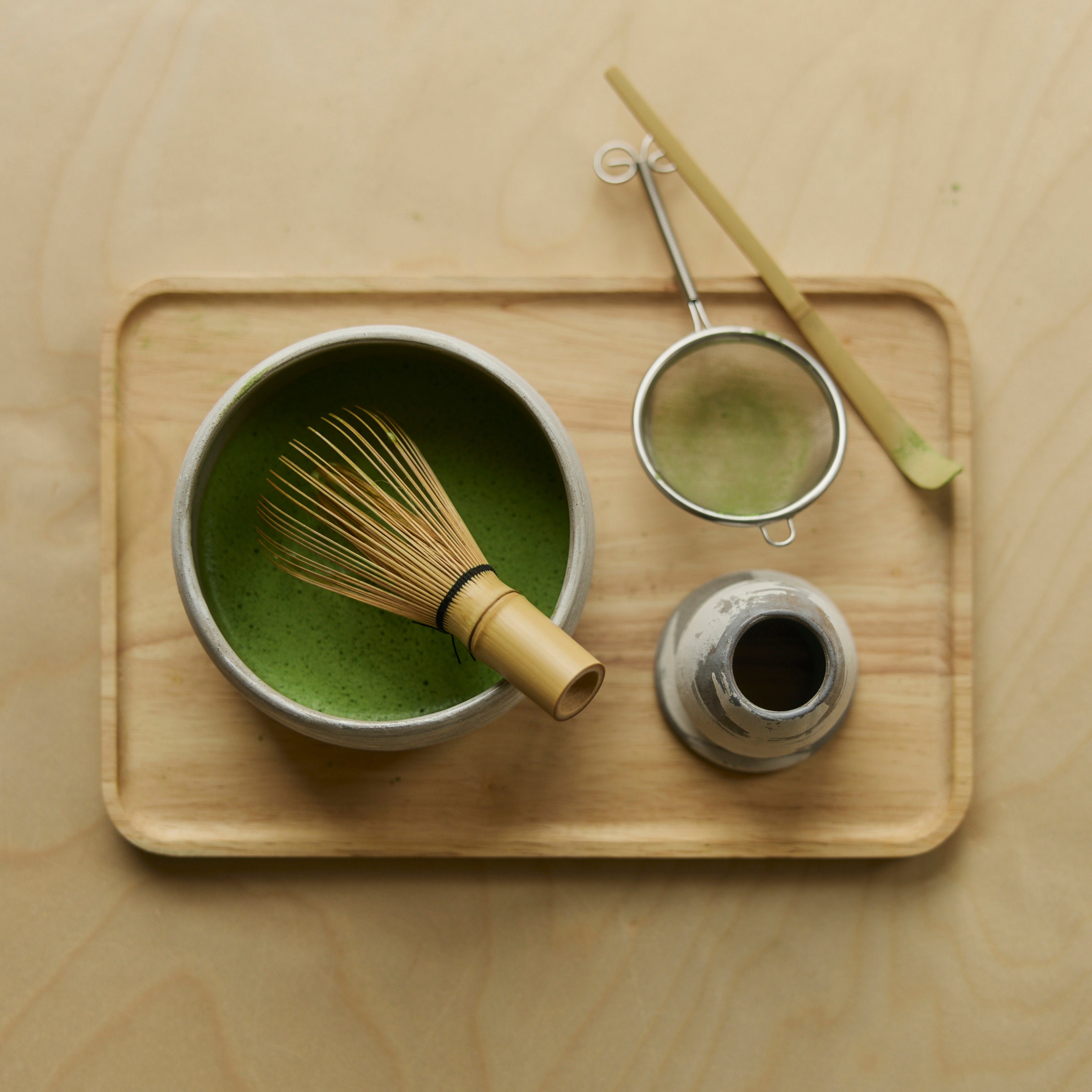 Matcha kit Clay x Kyiv матча набір, набір для приготування матча